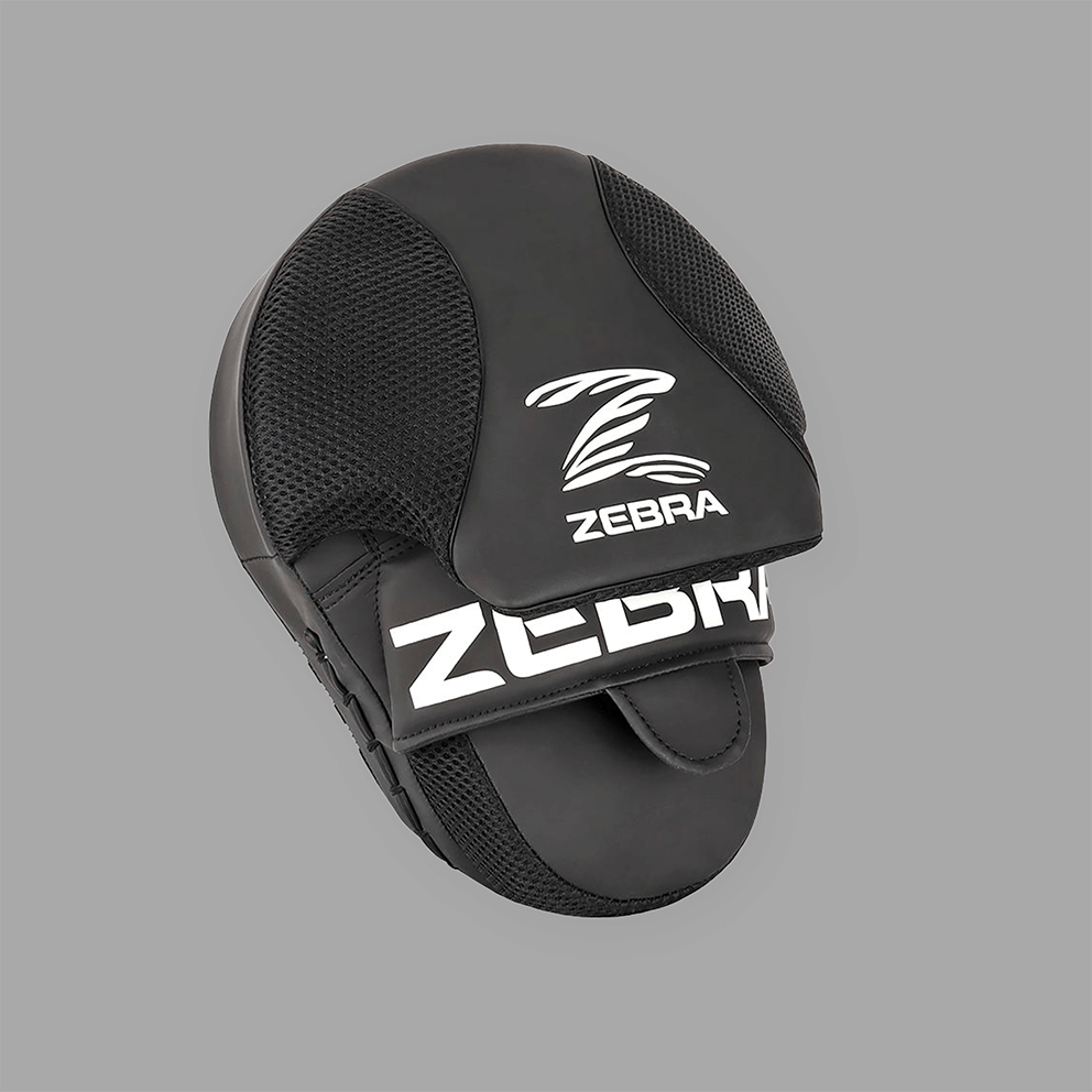 Zebra Fitness Coaching Mitt - Black