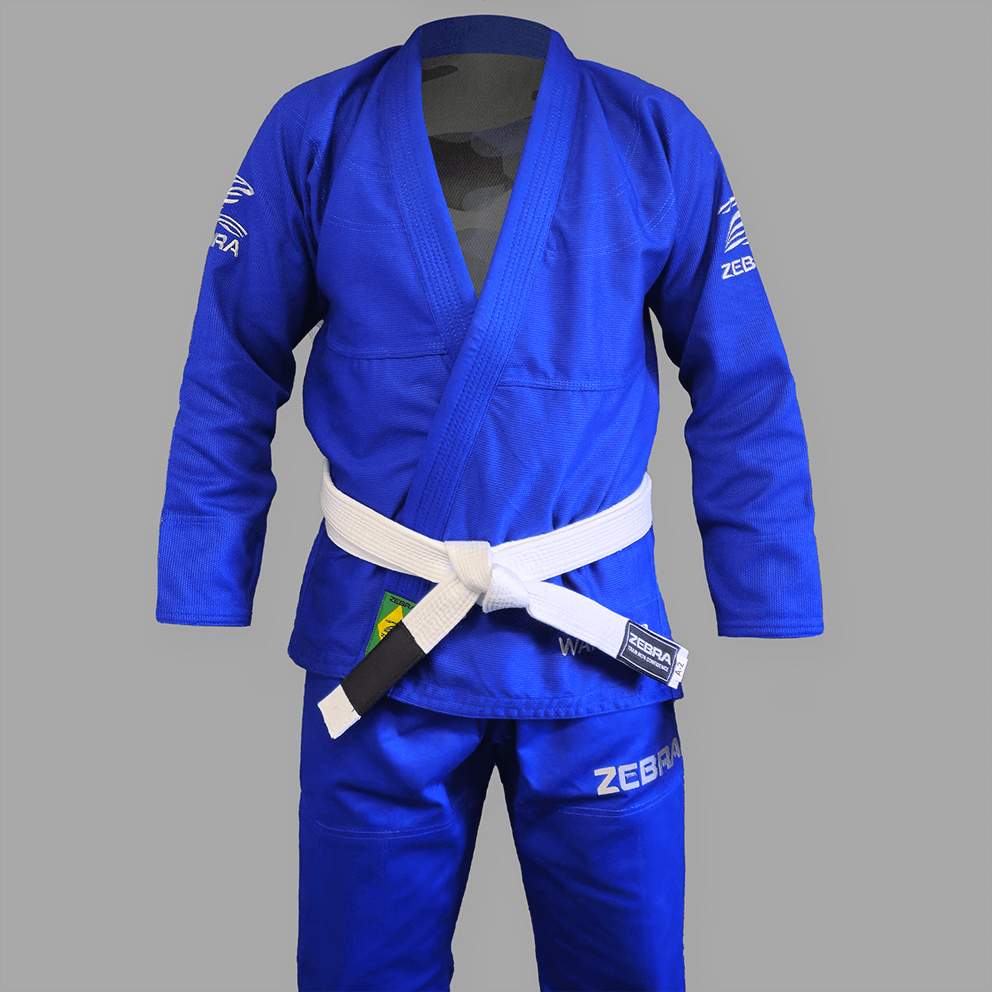 Zebra Warrior BJJ Gi - Blue