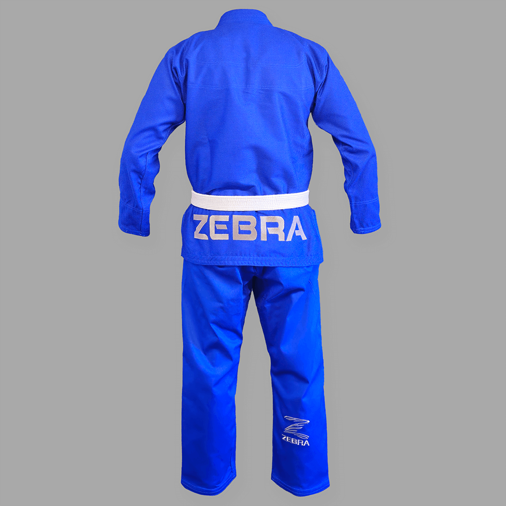 Zebra Warrior BJJ Gi - Blue