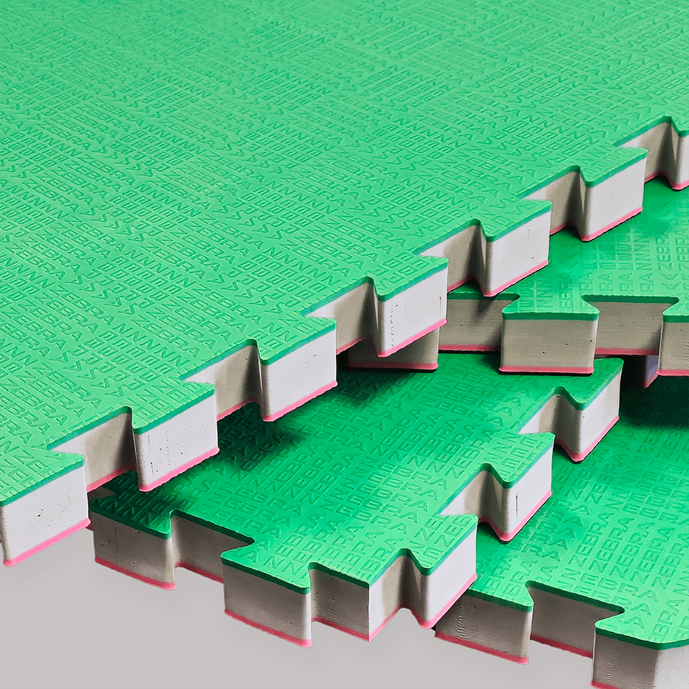 40mm Jigsaw Mat Green Red Reversible