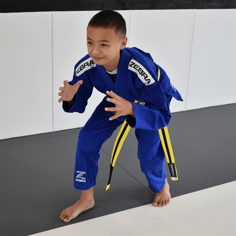 Zebra Kidz Comecar BJJ Gi - Blue