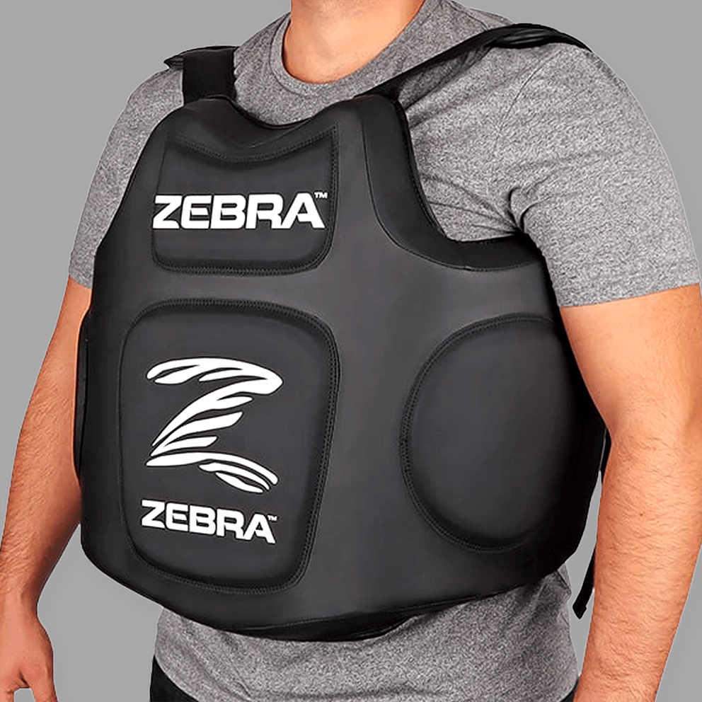 Zebra Pro Coach Chest Guard