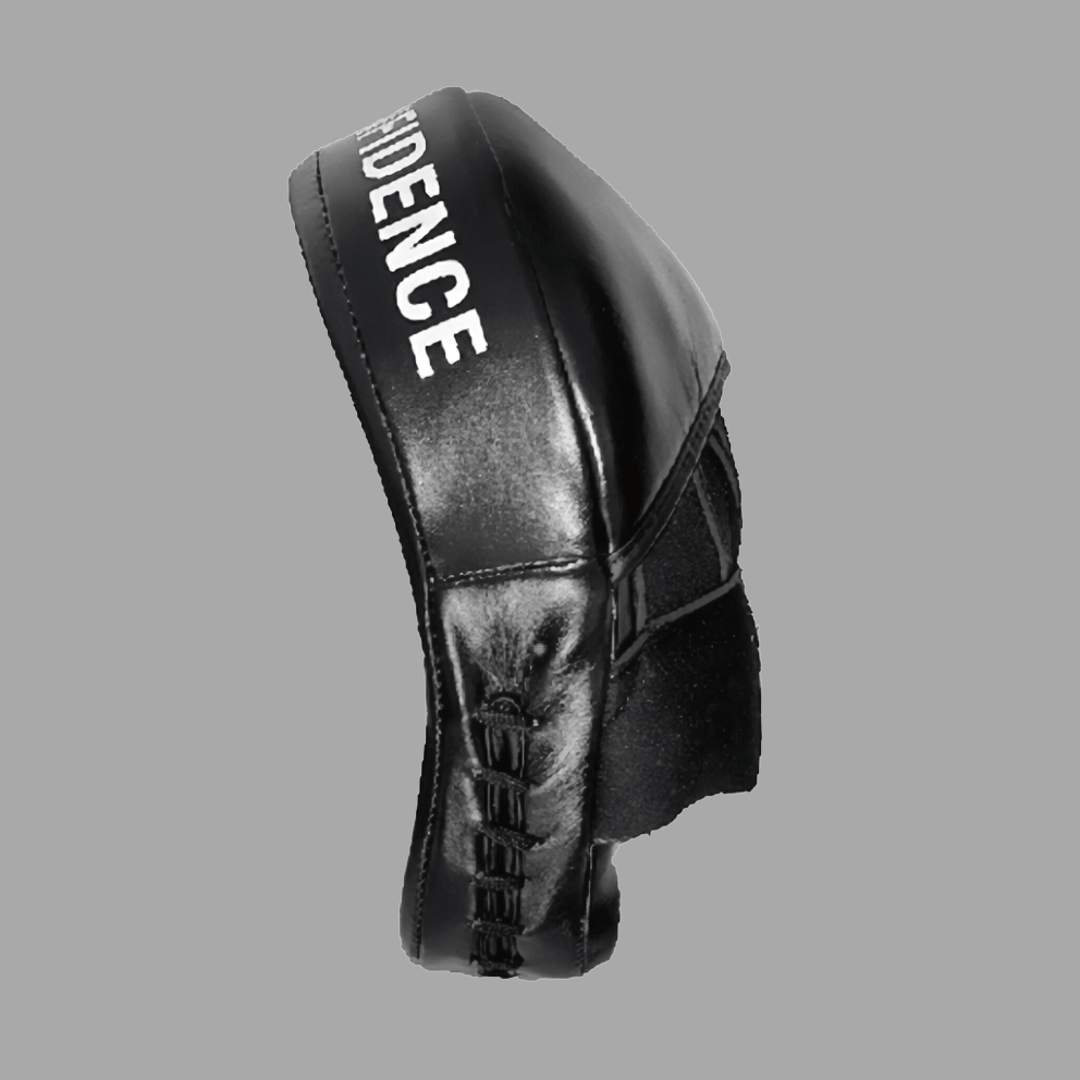 Zebra Pro Curved Coaching Mitts