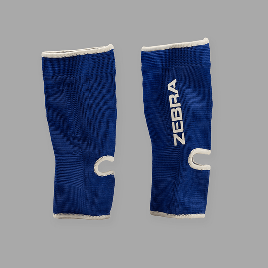 Zebra Ankle Support - Blue