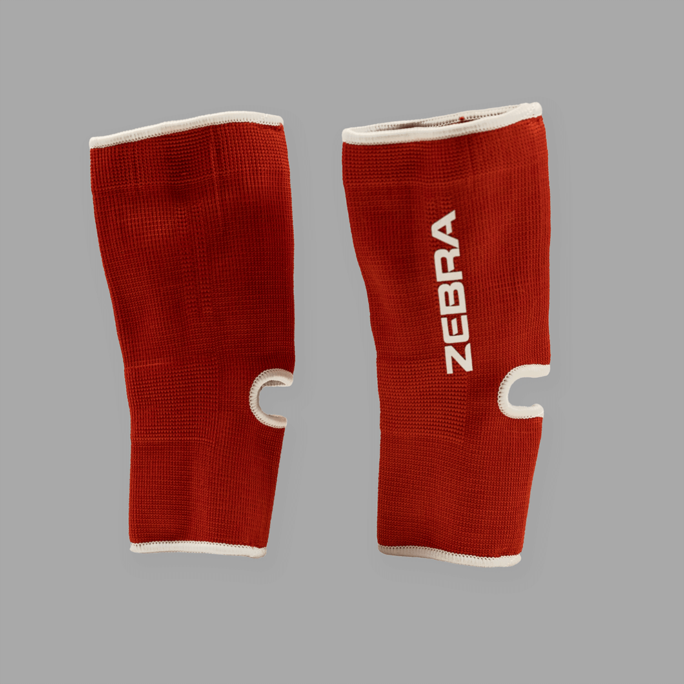 Zebra Ankle Support - Red