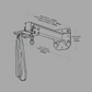 Trolley System Punching Bag Bracket