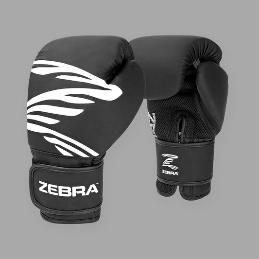 Zebra Fitness Training Gloves - Black
