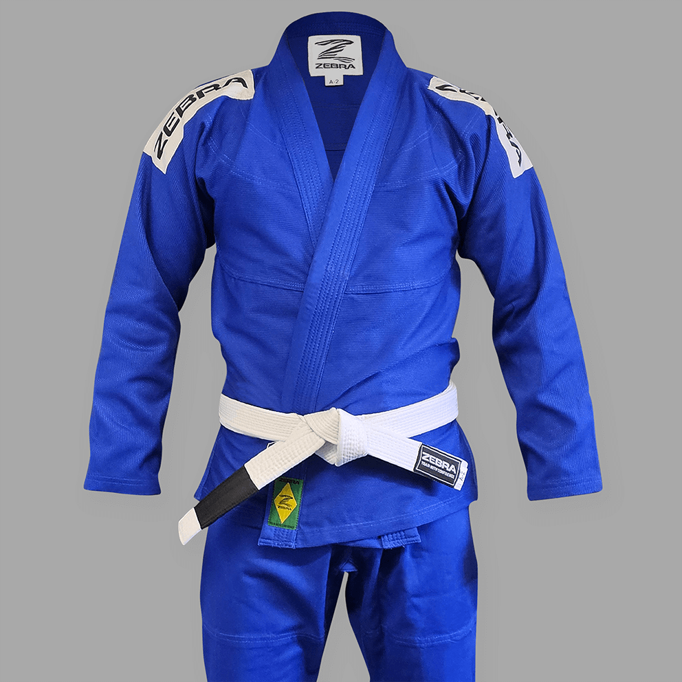 Zebra Comecar BJJ Gi - Blue – Zebra Shop
