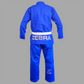 Zebra Warrior BJJ Gi - Blue