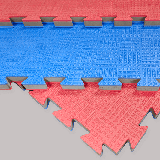 25mm Jigsaw Mat - Blue/Red Reversible