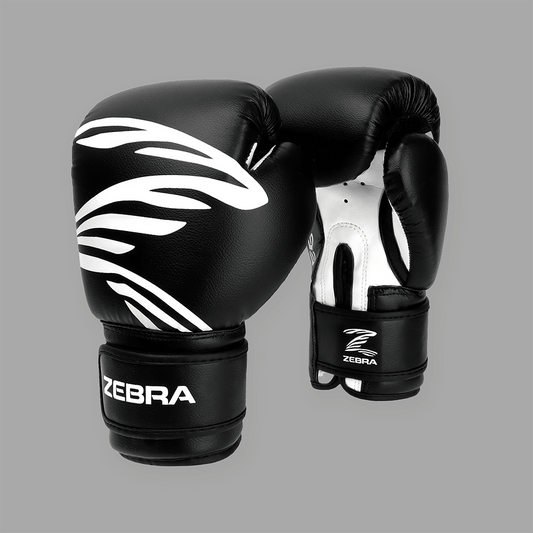 Zebra Kidz Training Gloves - Black