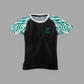 Zebra Kidz Ranked Rashguard - Green - Short Sleeve
