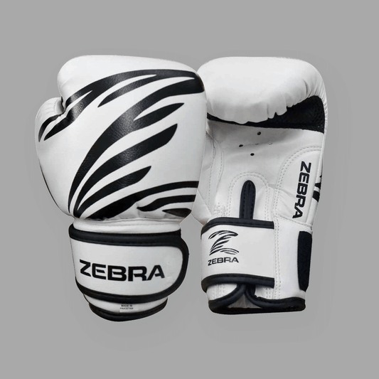 Zebra Kidz Training Gloves - White