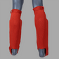 Zebra Performance Shin Guards - Red