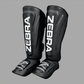 Zebra Pro Shin Guards - Black