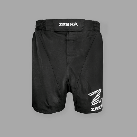 Zebra Board Shorts - Black