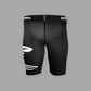 Zebra Compression Shorts - Black