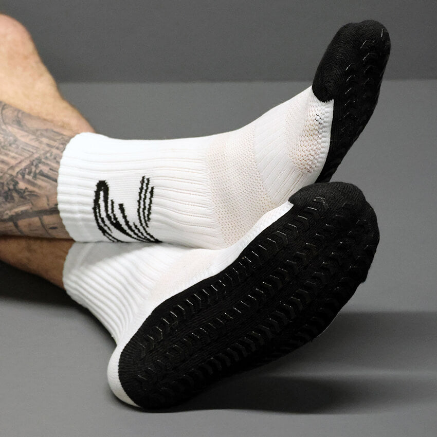 Zebra Grip Training Socks