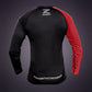 Zebra Ranked Rashguard - Black Belt - Long Sleeve