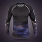 Zebra Camo Rashguard - Long Sleeve