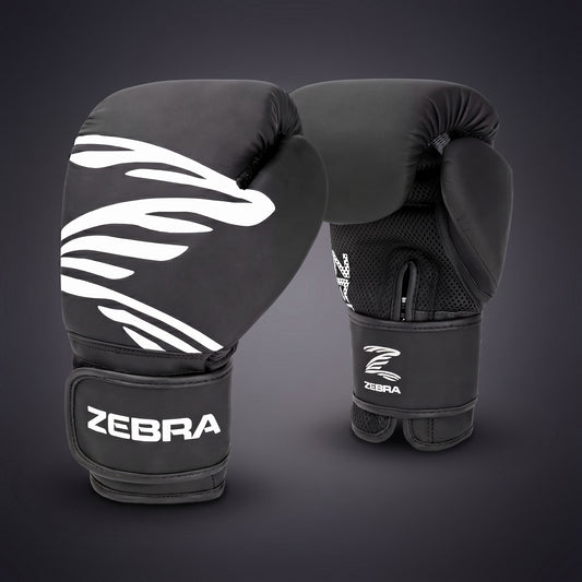 Zebra Fitness Training Gloves - Black