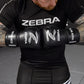 Zebra Pro Signature Strap Training Gloves - Black