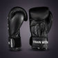 Zebra Pro Signature Strap Training Gloves - Black