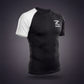 Zebra Ranked Rashguard - White Belt - Short Sleeve
