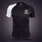 Zebra Ranked Rashguard - White Belt - Short Sleeve