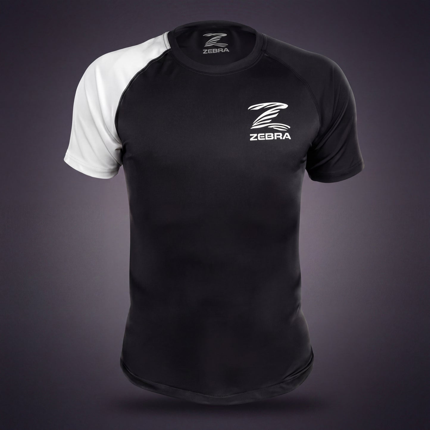 Zebra Ranked Rashguard - White Belt - Short Sleeve
